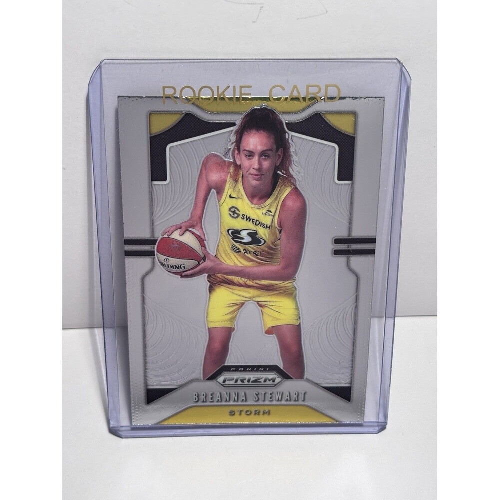 Breanna Stewart First Year 2020 Prizm WNBA #70 Rookie Card New York Liberty